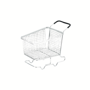Mini Trolley Fry Basket – Stainless Steel Electro Polish Finish