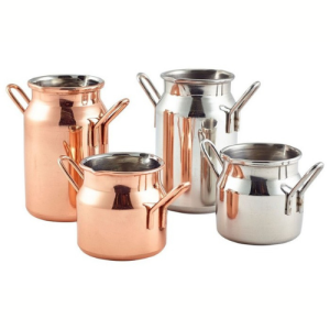 Mini Serving Milk Can – Stainless Steel