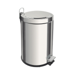Stainless Steel Pedal Bin – Durable Foot-Operated Dustbin for Home & Commercial Use