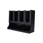 6-Compartment Cup & Condiment Organizer – Commercial Beverage Stations