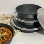 Stainless Steel Pizza Pan Lid – Multiple Sizes